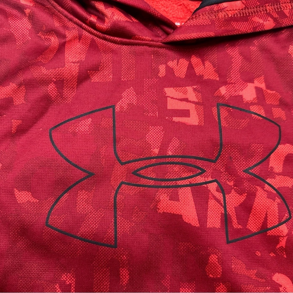 Under Armour Hoodie Pullover Red Size Small - Picture 4 of 16